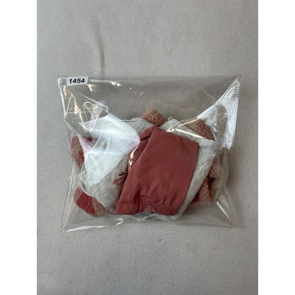 Carters Baby Outfit Set 3-Piece: Sherpa Jacket Jumpsuit & Pants Size 3M - New - Picture 9 of 9